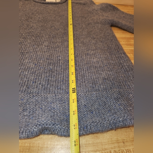 J.JILL Women’s Wool Long Sleeve Sweater Light Blue, size L - Picture 7 of 8